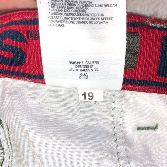 Levis Womens Jeans Size 14 502 Slim Straight Camo Classic Casual Streetwear Y2K - Picture 11 of 16